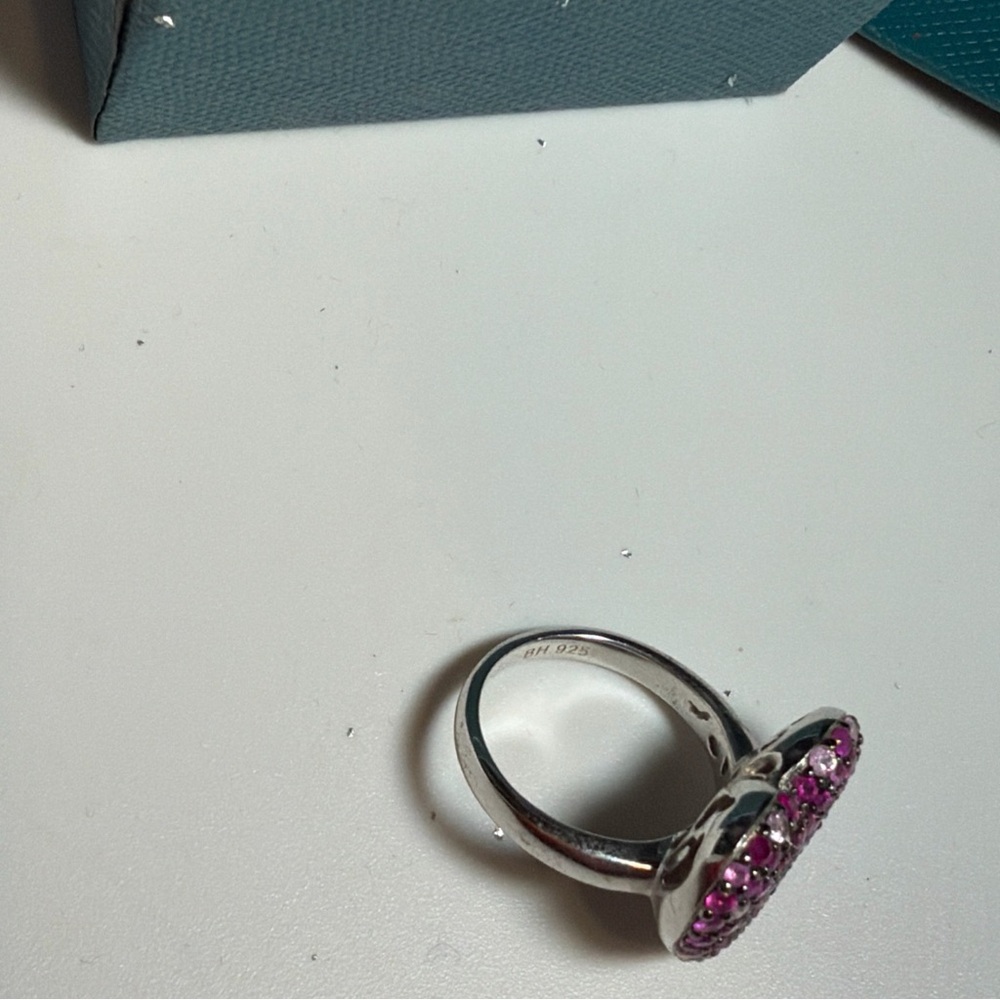 Effy Pink Heart Ring - Picture 6 of 6